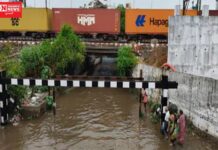 નવસારીમાં બપોરના સમયે પતરા ઉડ્યા, અનેક વૃક્ષો ધરાશય અંડરપાસમાં પાણી…