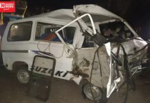 ખારેલ રાનકુવા રોડ પર ટ્રક અને વાન વચ્ચે અકસ્માત 1નું મોત, બે ને ઈજા..