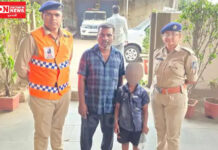 વાપી GIDC પોલીસ થકી ગુમ થયેલ 6 વર્ષના બાળકનું પરિવાર સાથે મિલન