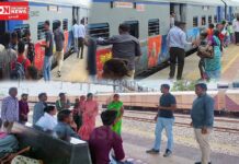 વિશ્વ ટોબેકો દિવસ નિમિતે પ્રાથમિક આરોગ્ય કેન્દ્ર ગંગાધરાના રેલવે સ્ટેશન ખાતે જન જાગૃતિ કાર્યક્રમ યોજાયો..