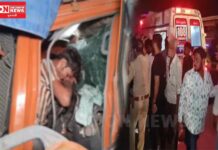 વલસાડ હાઇવે પર ટેમ્પો-ટ્રક વચ્ચે અકસ્માત..1 કલાક બાદ કેબિનમાં ફસાયેલા ડ્રાઇવરને બચાવવાણી કામગીરી થઈ સફળ..