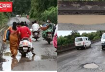 ચોમાસુ શરૂ થતાં જ ધરમપુર કરંજવેરીના પુલિયા પર ફરી ખાડા ખાબોચિયાના દ્રશ્યો.. કોણ જવાબદાર.. મુસાફર લોકો શું કહે છે