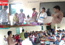 ‘વિશ્વ સીકલસેલ દિવસ’ ઉજવણીના ભાગરૂપે માંડવખડક PHC દ્વારા શારદા વિધાલયના વિદ્યાર્થીઓનું કરાયું સીકલસેલનુ સ્ક્રીનીંગ..