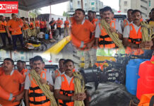 સુરત SRP વાવ કેમ્પ ખાતે સ્ટેટ ડિઝાસ્ટર રિસ્પોન્સ ફોર્સની ત્રણ ટીમોને સ્ટેન્ડબાય રાખવામાં આવી…