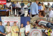 ધરમપુરની સાંઈનાથ હોસ્પિટલમાં રેઇન્બો વોરિયર્સ ધરમપુરના સ્થાપના દિનની ઉજવણી.. રક્તદાન શિબિરમાં 61 યુનિટ રક્ત એકત્રિત..