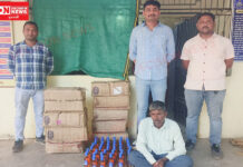 ભરૂચ લોકલ ક્રાઇમ બ્રાન્ચની ટીમે ઝઘડિયાના કદવાલી ગામેથી ભારતીય બનાવટના વિદેશી દારૂનો જથ્થો ઝડપી લીધો…