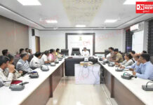 ભરૂચમાં સ્વતંત્રતા દિનની ઉજવણી માટે જિલ્લા કક્ષાના કાર્યક્રમનું આયોજન કરવા માટે બેઠક યોજાઈ..