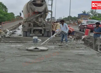 વલસાડ જિલ્લામાંથી પસાર થતા 62 કિલોમીટરના નેશનલ હાઇવે 48 પર પડેલા ખાડા દૂર કરવા NHAIની ટીમ લાગી કામે..