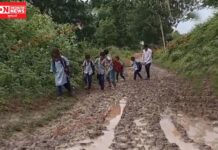 જંબુસરના નોબાર ગામમાં કાદવ-કીચડમાંથી બાળકો શાળાએ જવા બન્યા મજબૂર..