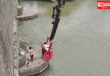 ભરૂચ અને સુરત જિલ્લાને જોડતા વડોલી-હાંસોટ રોડ પર આવેલા કીમ નદીના બ્રિજનું લોડ ટેસ્ટિંગ..