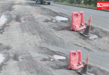 ગણદેવી તાલુકાના એંધલથી પસાર થતા ને.હા.નં. 48 એંધલ હાઇવે પરના ખાડાઓના કારણે અવારનવાર અકસ્માત સર્જતા હોવા છતાં તંત્ર નફફટ થઈને બેઠું…