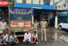 ઝઘડિયામાં GIDC પોલીસે ચોરાયેલ સામાન, પીકઅપ, 6.50 લાખના મુદ્દામાલ સાથે પાંચ ઇસમોને ઝડપી લીધા..