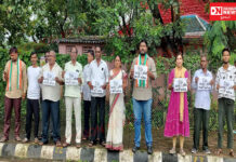 ડાંગ જિલ્લા કોંગ્રેસ દ્વારા “વોટ ચોર, ગદ્દી છોડ” આંદોલન અંતર્ગત વિરોધ પ્રદર્શન..