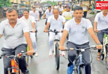 ભરૂચમાં પોલીસ કર્મચારીઓએ તણાવમુકત અને તંદુરસ્ત રાખવા સાઇકલ રેલીનું કર્યું આયોજન..