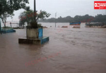 બીલીમોરામાં કાવેરી 19 ફૂટ સુધી ભયજનક સપાટીએ પહોંચી.. કેલિયા ડેમ ભયજનક 113.90 ફૂટે છલકાયો..