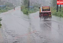 તાપી જિલ્લાના વ્યારામાં 37 મીમી, વાલોડમાં 29 મીમી વરસાદ..વાહનચાલકોને સાવચેતી રાખવી..