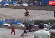 વાપી તાલુકામાં એક અજબ ઘટના સામે આવી.. કલાક સુધી ટ્રાફિક જામની સ્થિતિ..