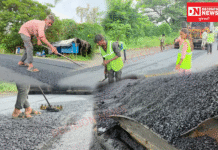 નવસારીમાં ખખડધજ માર્ગો પર માર્ગ મકાન વિભાગે ખાડાઓના પેચવર્કનું કામ શરૂ…