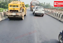 નવસારી રોડ પરના સોનવાડી બ્રિજનું ડામરના પેચવર્ક દ્વારા ખાડા પૂરવાની કામગીરી પૂર્ણ થતા વાહનચાલકોએ રાહત અનુભવી..