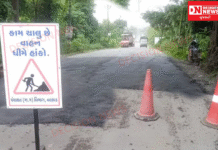 વરસાદ બંધ થતાં વાપી- પારડીમાં રસ્તાના મરામતની કામગીરી શરૂ… સ્થાનિક નાગરિકોએ વ્યકત કરી ખુશી