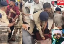 પોલિસની હાથાપાઈના વિરૂધ્ધ અને સાબરકાંઠાના આર્મી જવાન યશપાલસિંહ ઝાલાના સમર્થનમાં આવ્યા ડો નિરવ પટેલ..