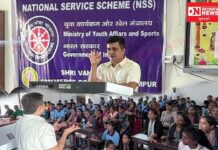 સ્વાસ્થ્ય, શિક્ષણ અને સેવા જ જીવન છે…ના કે નશો ” ધરમપુર- વનરાજ કોલેજમાં…છાત્ર શક્તિ સાથે ડો હેમંત પટેલનું નશામુક્ત અભિયાન..