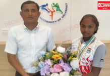 ભરૂચ નેત્રંગની કસ્તુરબા ગાંધી વિદ્યાલયની દિવ્યાંગ બાળકીએ પેરા એથ્લેટિક્સમાં ગોળાફેંક, ચક્રફેંક અને બરછીફેંકમાં ગોલ્ડ મેડલ જીત્યા..