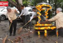 નાણામંત્રી કનુ ભાઈ દેસાઈએ ગાંધી જયંતિ નિમિત્તે વલસાડ જિલ્લાના વાપી GIDC ખાતે સ્વચ્છતા અભિયાનનો કરાવ્યો પ્રારંભ..