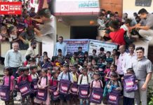 ધરમપુરના 11 ગામની શાળાઓમાં 1500+ બાળકોને સ્કૂલ કિટ અને પ્રસાદ વિતરણ..