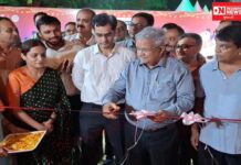 વાપીમાં કનુભાઈ દેસાઈના હસ્તે સ્વદેશી મેળાનું કરવામાં આવ્યું ઉદ્ઘાટન..