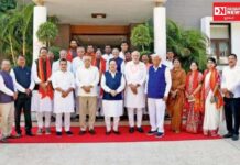 ગુજરાતમાં મુખ્યમંત્રી ભુપેન્દ્ર પટેલના નવા મંત્રીમંડળે શપથ લીધી: હર્ષ સંઘવી નવા ઉપ-મુખ્યમંત્રી, જાણો કોને મળ્યા શું ખાતા..