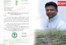 કમોસમી વરસાદથી વલસાડ-ડાંગના ખેડૂતોને ભારે નુકસાન: સાંસદ ધવલભાઈ પટેલની કૃષિમંત્રીને પત્ર લખી તાત્કાલિક વળતરની માગ..