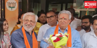 વાપી ખાતે BJP કાર્યકર્તાઓએ ફટાકડા ફોડી.. પુષ્પવર્ષા કરી અભિનંદન આપ્યા