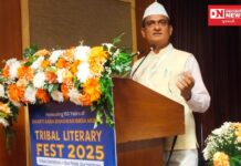 દક્ષિણ ગુજરાતના જાણીતા કવિ-લેખક કુલીન પટેલ ભારત સરકારના રાષ્ટ્રીય આદિવાસી સંશોધન કેન્દ્ર નવી દિલ્હી દ્વારા યોજાયેલા સાહિત્ય મહોત્સવમાં