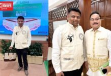 આદિવાસી ગૌરવ: વલસાડ-ડાંગના સાંસદ ધવલ પટેલનો આદિવાસી પરંપરાગત પોશાક સાથે સંસદમાં પ્રવેશ..