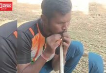 આદિવાસી ગૌરવ: દક્ષિણ ગુજરાતમાં અર્ધમૂર્છિત સર્પનું મોઢું ખોલી પોતાના મોઢાથી હવા ભરીને “CPR” આપી નવજીવન આપવાનો કદાચ પ્રથમ કિસ્સો..