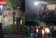 વલસાડના તીઘરા ગામમાં ડો.નિરવ પટેલ અને આદિવાસી સમાજના આગેવાનોના હસ્તે તંત્યા મામા ભીલ ચોકની સ્થાપના..