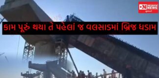 વલસાડમાં નવનિર્મિત બ્રિજનું પાલણનું સ્ટકચર તૂટ્યું: કેમ ? પાંચ લોકોને ગંભીર ઈજા, શું કહી રહ્યા છે અધિકારીઓ..