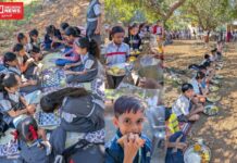 વિદ્યામંદિર શેરીમાળ પ્રાથમિક શાળા ધરમપુરમાં વન ભોજનનો કાર્યક્રમ સફળતાપૂર્વક સંપન્ન..