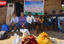 કપરાડાના સાહુડા ગામમાં અનાથ બાળકોને અનાજ અને રોજિંદી સામગ્રીનું વિતરણ.. સ્નેહીલ દેસાઇ