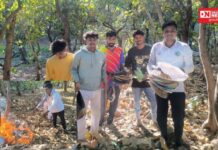 માંડવી તાલુકાના રેગામા–કાલીબેલ વચ્ચે આવેલા માયા તળાવે આદિવાસી યુવાનોનું સફાઈ અભિયાન..