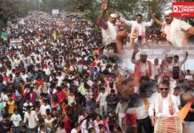 જનસેવકો પ્રત્યે જનતાનો અપાર પ્રેમ: નાનાપોંઢામાં ભવ્ય રોડ શોમાં ઉમટ્યો જનસમુદાય..