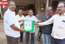 ચીખલીના માંડવખડક ગામમાં સ્વચ્છતા અભિયાનને વેગ: દુકાનદારોને કચરાપેટીઓનું વિતરણ..