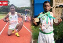 સાપુતારામાં વાંસદાના ચેતન ભગરીયાના માસ્ટર એથલેટિક્સમાં ડબલ મેડલ જીત, નેશનલ માટે ક્વોલિફાઈ..