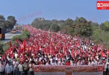 પાલઘરમાં 50,000 થી વધુ આદિવાસી ખેડૂતો કમ્યુનિસ્ટ પાર્ટીના નેતૃત્વમાં મુંબઈ-અમદાવાદ નેશનલ હાઈવે પર કર્યો ચક્કાજામ.. કેમ ?