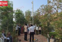 ખેરગામ તળાવ પાસે પ્રજાસત્તાક દિવસનું ડો.નિરવ પટેલના હસ્તે થયું ધ્વજવંદન..