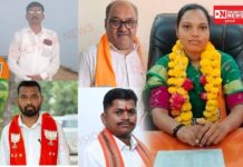 છોટાઉદેપુર જીલ્લા ભાજપ સંગઠનમાં નસવાડી તાલુકાના પાંચ કાર્યકરોને મહત્વપૂર્ણ હોદ્દા, કાર્યકરોમાં આનંદનો માહોલ..