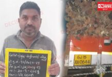 ગોડથલ ગામનો ખેર-ચોર અર્જુન પટેલ ધકેલાયો જેલના સળિયા પાછળ, 23 ગુના માં સંડોવાયેલો રીઢો ગુનેગાર