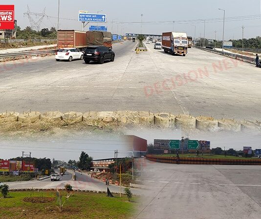 ખારેલ દિલ્હી મુંબઈ એક્સપ્રેસવે ખારેલ એકઝિટ પોઇન્ટ સ્પીડબ્રેકરના અભાવે મોતનો રસ્તો બનશે તો જવાબદાર કોણ ?