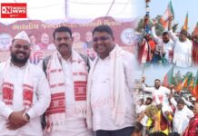 વાંસદા ગાંધી મેદાન બન્યું ભાજપના ભવ્ય અભિવાદન અને આદિવાસી સંમેલનનું સાક્ષી..